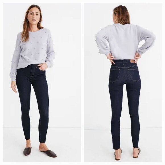 Madewell Roadtripper Jeggings High-Rise Crop Jeans. Size 29 - Picture 1 of 10